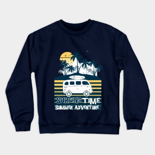 Surfing time Crewneck Sweatshirt